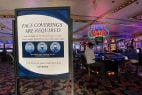casinos face masks Las Vegas Detroit