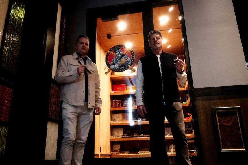 Hollywood Casino cigar lounge Gurkha Penn Entertainment