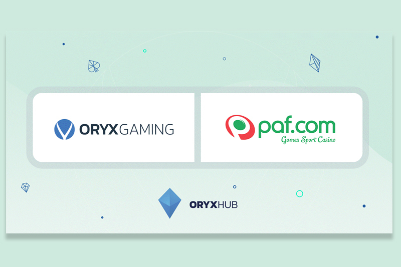 ORYX to Supply Exclusive and Third-Party Casino Content to Paf